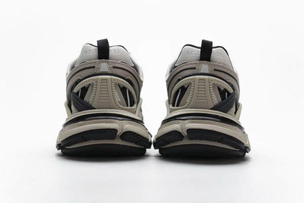 570391 W2GN9 2009 Blenciaga Track 2 Sneaker Champagne Black - Image 7