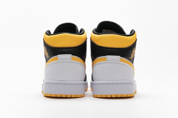 CV5276-107 Air Jordan 1 Mid SE Laser Orange Black - Image 7