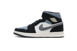 852542-011 Air Jordan 1 Mid SE “Satin Grey”