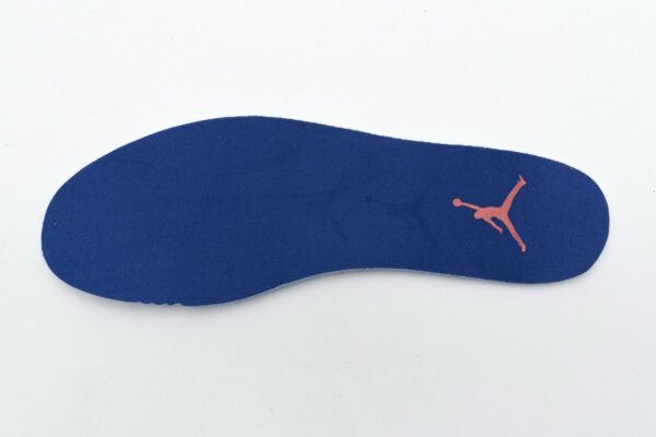 553558-123 Air Jordan 1 Low Blue Yellow Orange - Image 11