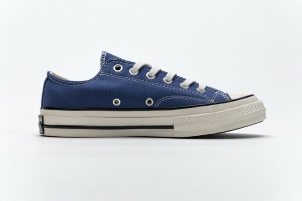 162064C Converse Chuck 70 OX True Navy Black Egret - Image 8