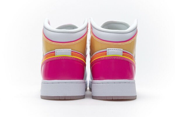 CV4611-100 Air Jordan 1 Mid GS “Edge Glow” - Image 7