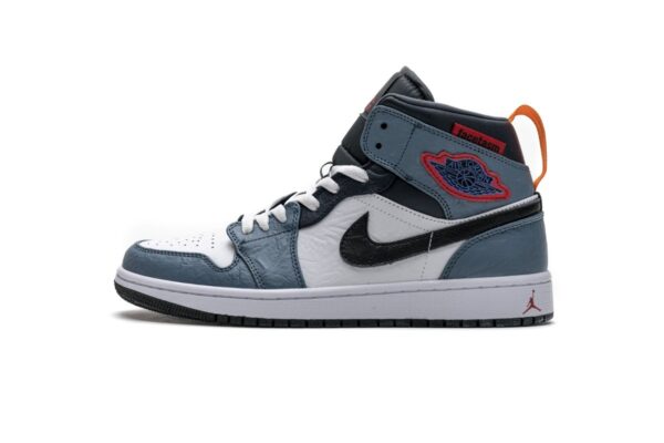 CU2802-100 Air Jordan 1 Mid Facetasm Blue Teal - Image 14