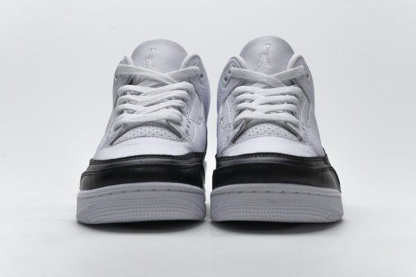 DA3595-100 Fragment Design x Air Jordan 3 Black White - Image 5
