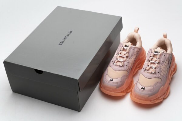 544351 W09E1 1331 Balenciaga Triple S Pink - Image 5