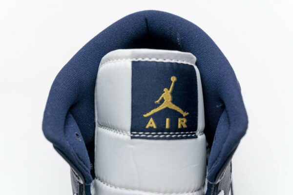 554724-174 Air Jordan 1 Mid Obsidian - Image 9