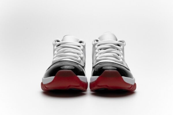 AV2187-160 Air Jordan 11 Low “White Bred” - Image 4