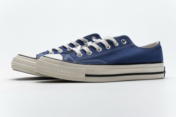 162064C Converse Chuck 70 OX True Navy Black Egret - Image 6