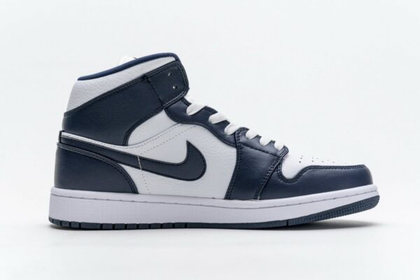 554724-174 Air Jordan 1 Mid Obsidian - Image 11