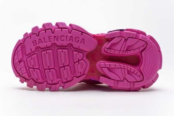 568615 W2FC1 5845 Blenciaga Track 2 Sneaker Fluo Pink - Image 9