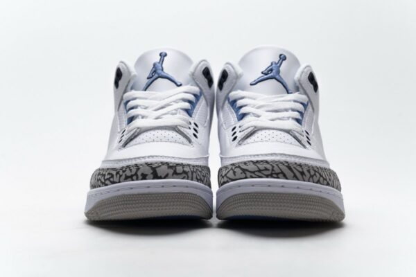 CT8532-104 Air Jordan 3 'UNC' - Image 5