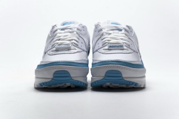 CJ7197-102 Undefeated x Nike Air Max 90 White Blue - Image 5