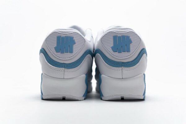 CJ7197-102 Undefeated x Nike Air Max 90 White Blue - Image 7