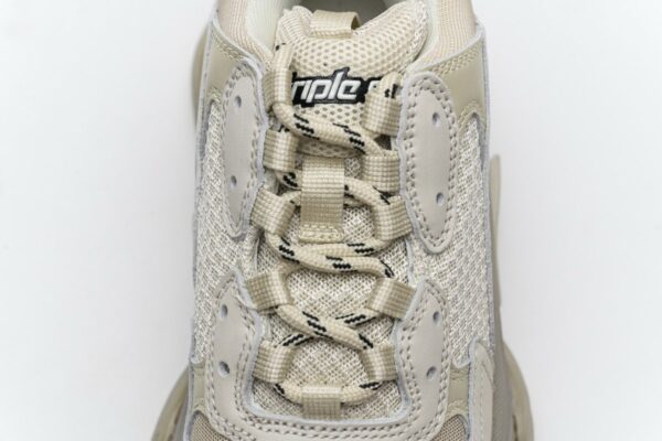 544351 W09O1 2178 Balenciaga Triple S Champagne - Image 8