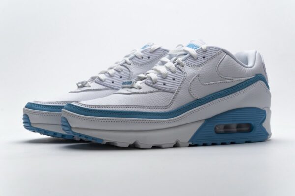 CJ7197-102 Undefeated x Nike Air Max 90 White Blue - Image 6