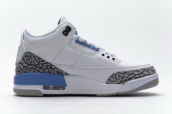 CT8532-104 Air Jordan 3 'UNC' - Image 11