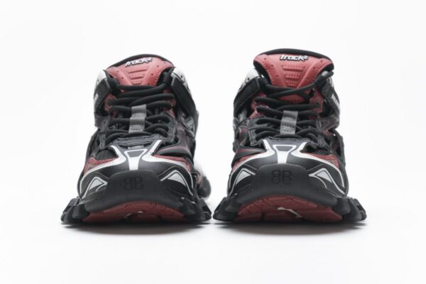 568615 W2GN3 6000 Blenciaga Track 2 Sneaker Burgundy - Image 5