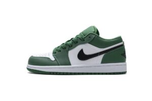 553558-301 Air Jordan 1 Low Pine Green