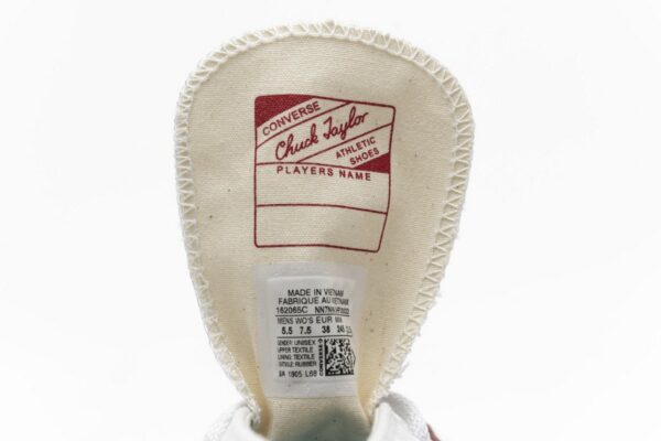 161209C Fragment x Moncler Converse CTAS LIFT OX Black White - Image 11