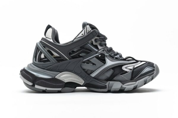 568615 W2GN3 1285 Blenciaga Track 2 Sneaker Charcoal - Image 9