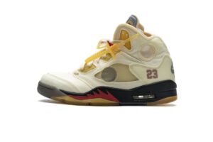 DH8565-100 OFF White x Air Jordan 5 Retro SP Sail