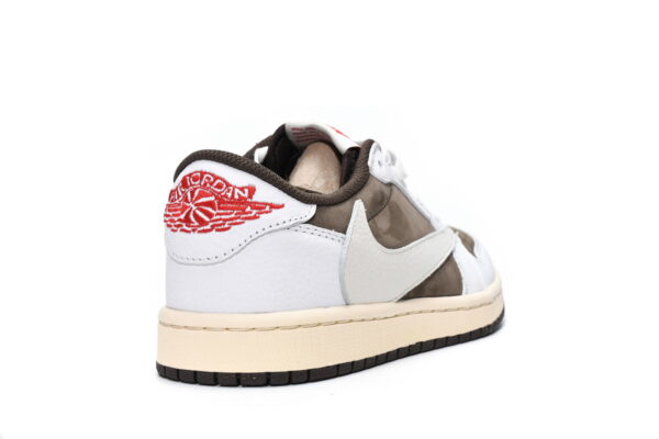 Travis Scott x Air Jordan DM2508-586 1 Low OG - Reverse Mocha - Image 6