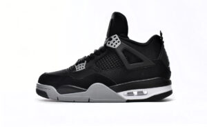 Air Jordan 4 Black Canvas