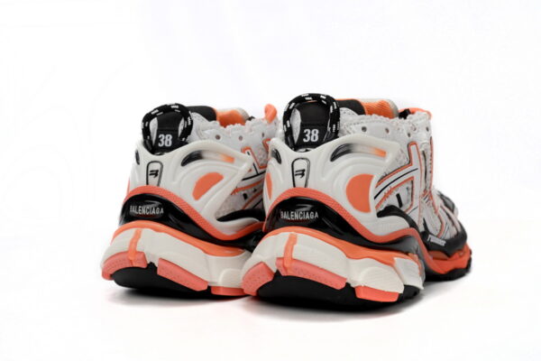 Balenciaga Runner White Orange Black - Image 4