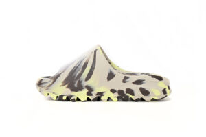 Adidas Yeezy Slide Enflame Oil Painting Ink Yellow