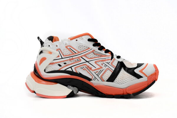 Balenciaga Runner White Orange Black - Image 5