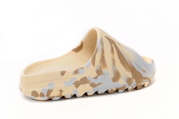 Adidas Yeezy Slide Enflame Oil Painting White Yellow - Image 2