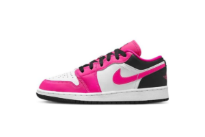 (GS) Air Jordan 1 Low 'Fierce Pink'