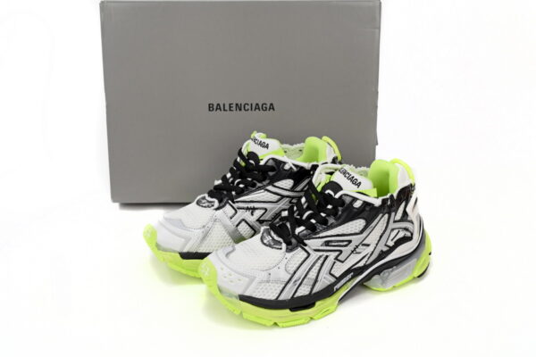 Balenciaga Runner Black, white, and Yellow - Image 5