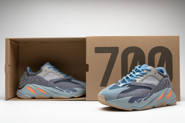 Adidas Yeezy Boost 700 Carbon Blue Real Boost - Image 4