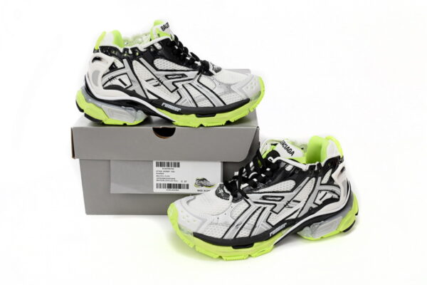 Balenciaga Runner Black, white, and Yellow - Image 4