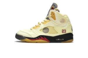 OFF-WHITE X AIR JORDAN 5 RETRO SP 'SAIL'